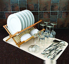 Dish Drying Mat - Jumbo (Cream)