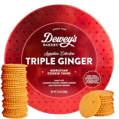Dewey's Moravian Tripple Ginger Cookie Tin