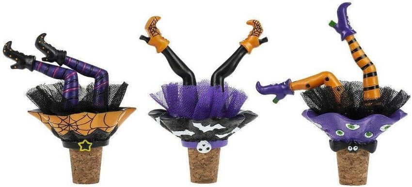 Ganz Witch Wiggle Legs Wine Bottle Topper