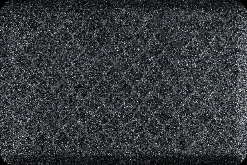 Wellness Mat - Onyx 3' x 2' (Granite Impressions Trellis Collection)