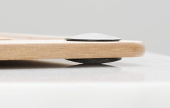 Epicurean Cutting Board - 11.5" x 9" Natural/Black  Buttons (All-in-One Series)