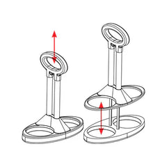 Salt and Pepper Mill Tray | Extendable | Swissmar