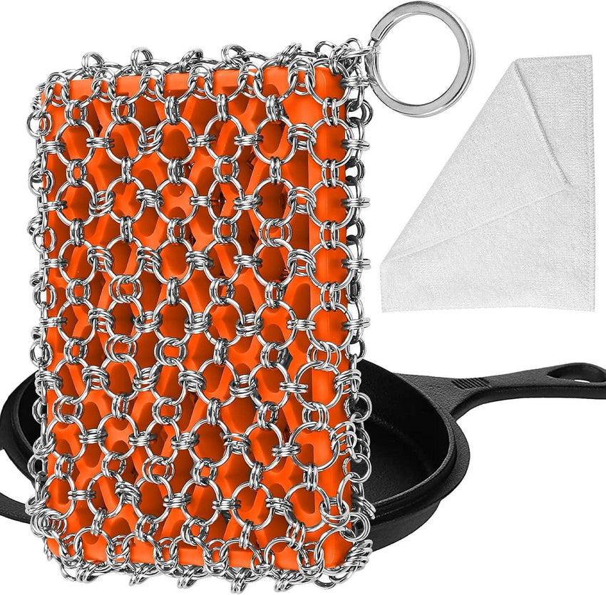 Cast Iron Chain Scrubber