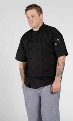 Chef Coat Aruba Pro Vent Black (Med)