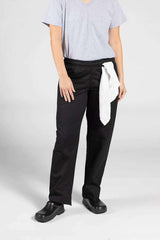Women's Chef Pant - Black (Lg)
