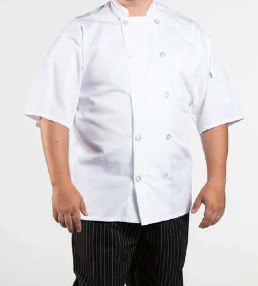 Chef Coat - Pro Vent Delray White (Sm)