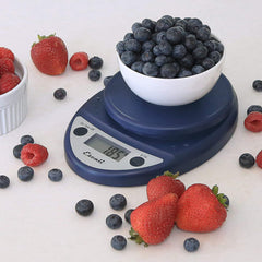Escali Primo Digital Scale - Royal Blue