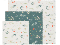 Beeswax Petite Fleur Wrap Set / 3 pc / Ecologie