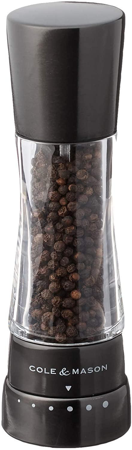 Cole & Mason Pepper Mill Derwent Gunmetal - 7.5"