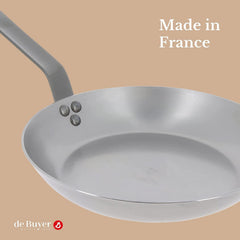 de Buyer Frypan 8" Mineral B Element (Carbon Steel)