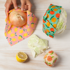 Beeswax Citrus Wrap Set / 3 pc / Ecologie