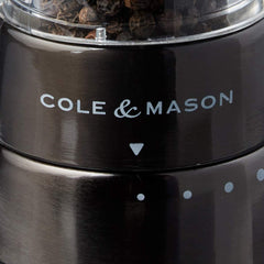 Cole & Mason Pepper Mill Derwent Gunmetal - 7.5"