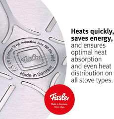 Fissler Vitavit Premium Pressure Cooker (6.4 Quart) w/Steamer Insert