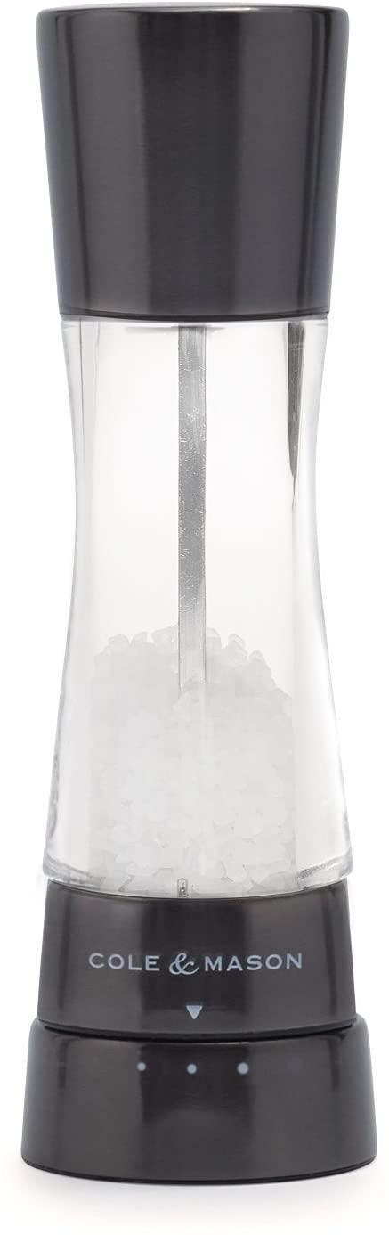 Cole & Mason Salt Mill Derwent Gunmetal - 7.5"