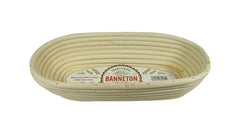Eddington's Banneton Large Oval Proofing Basket - 16" x 6" x 3"