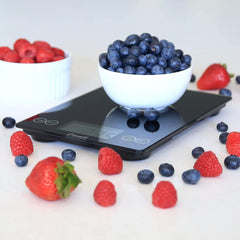 Escali Arti Glass Digital Scale Black Obsidian